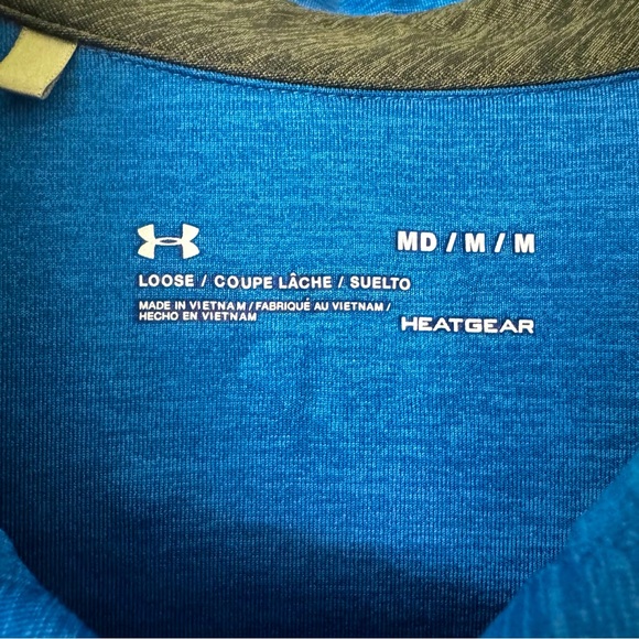 Under Armor Men’s Golf Shirt| SZ Medium - Picture 5 of 5